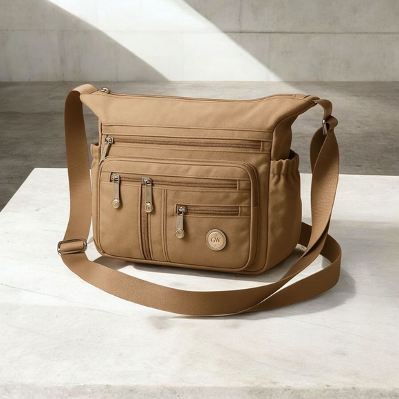 Fabuxry Tan Shoulder Bag - Picture 1 of 17
